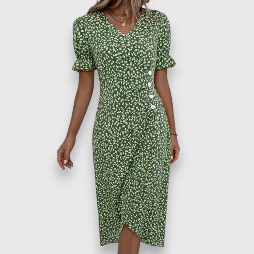 Przytula™ | Tessina – Elegancka Kwiatowa Sukienka