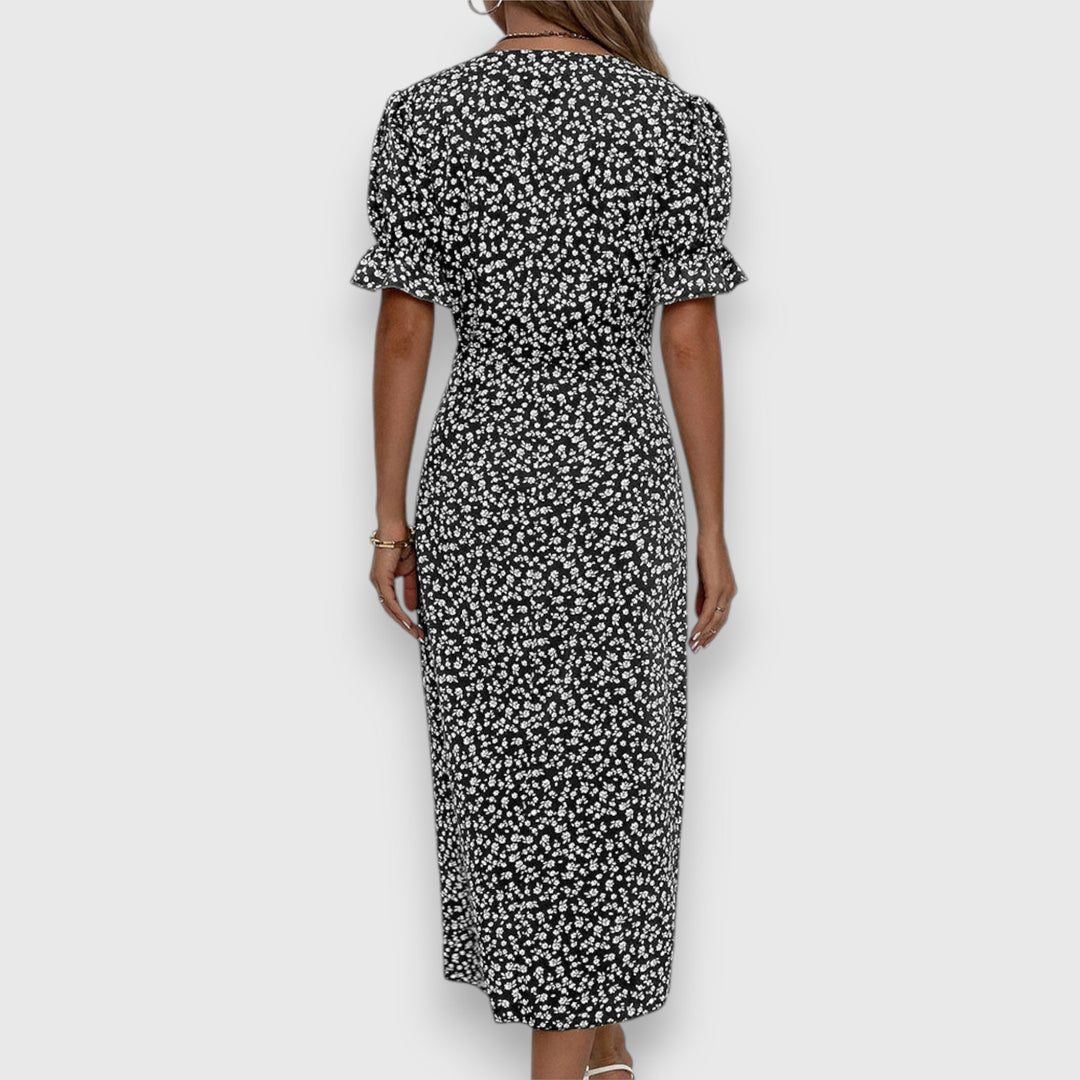 Przytula™ | Tessina – Elegancka Kwiatowa Sukienka