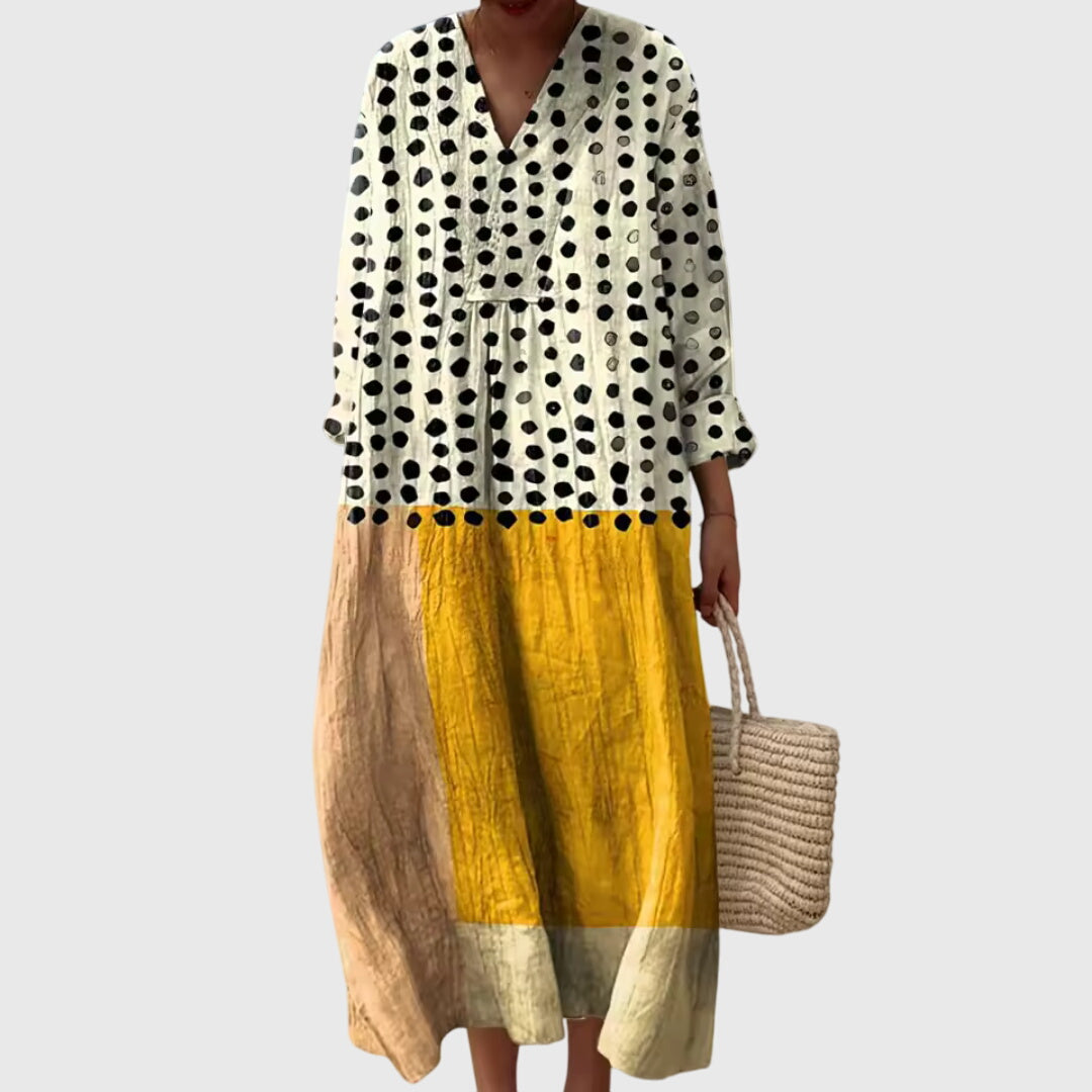 Przytula™ | Stephanie  Sukienka Geometryczna