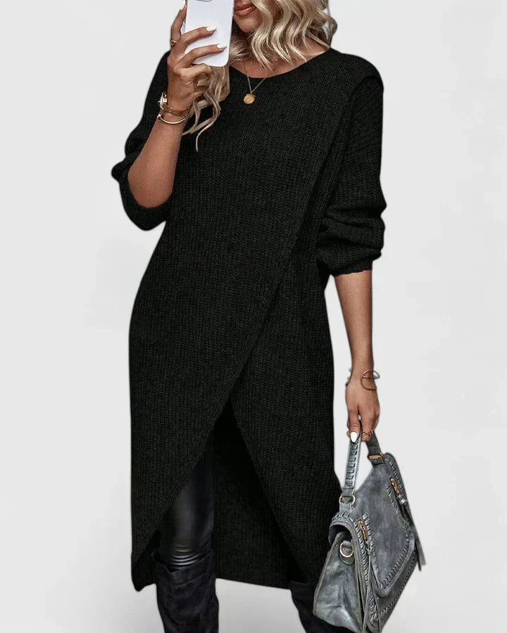 Przytula™ | Zarymelle  Elegancka Sukienka Swetrowa