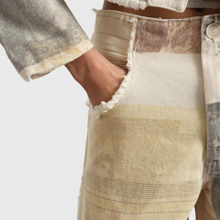 Przytula™ | Alma  Szerokie Dżinsy