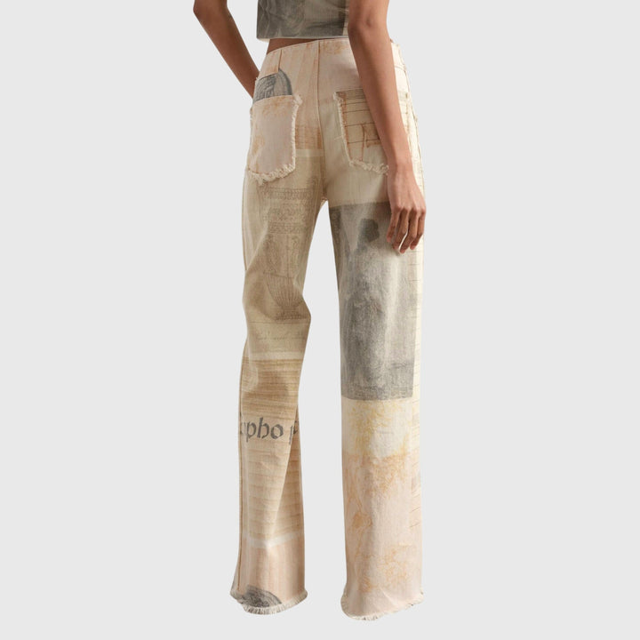 Przytula™ | Alma  Szerokie Dżinsy