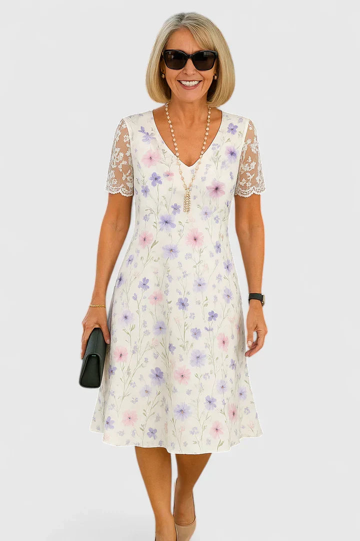 Przytula™ | Brislyn  Elegancka Midisukienka