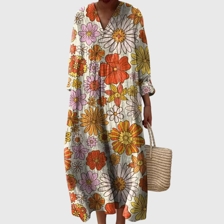 Przytula™ | Stephanie  Sukienka Geometryczna