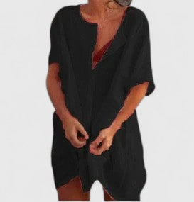 Przytula™ | Louisiana  Elegancka Tunika Sukienka