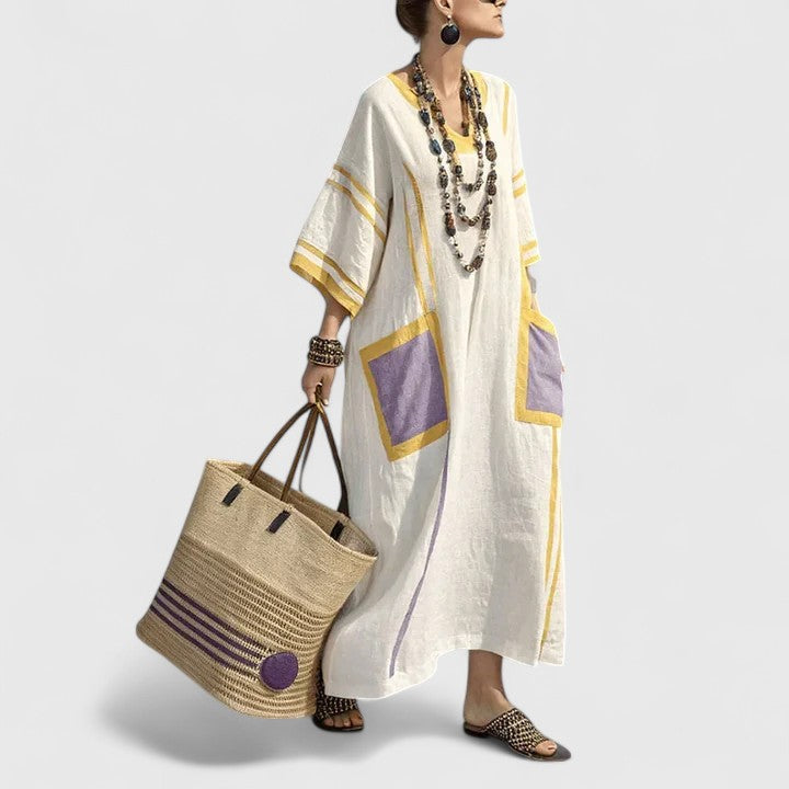 Przytula™ | Arabella  Elegancka Boho Sukienka