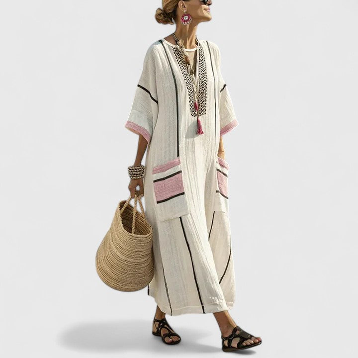 Przytula™ | Arabella  Elegancka Boho Sukienka