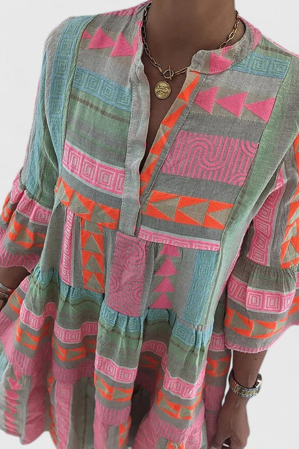 Przytula™ | Gisara  Wygodna Sukienka Boho