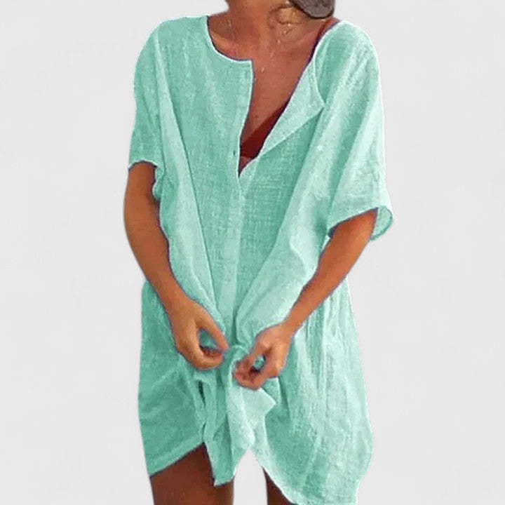 Przytula™ | Louisiana  Elegancka Tunika Sukienka