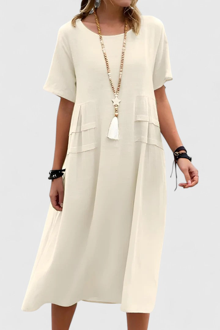 Przytula™ | Krystina  Elegancka Midi Sukienka