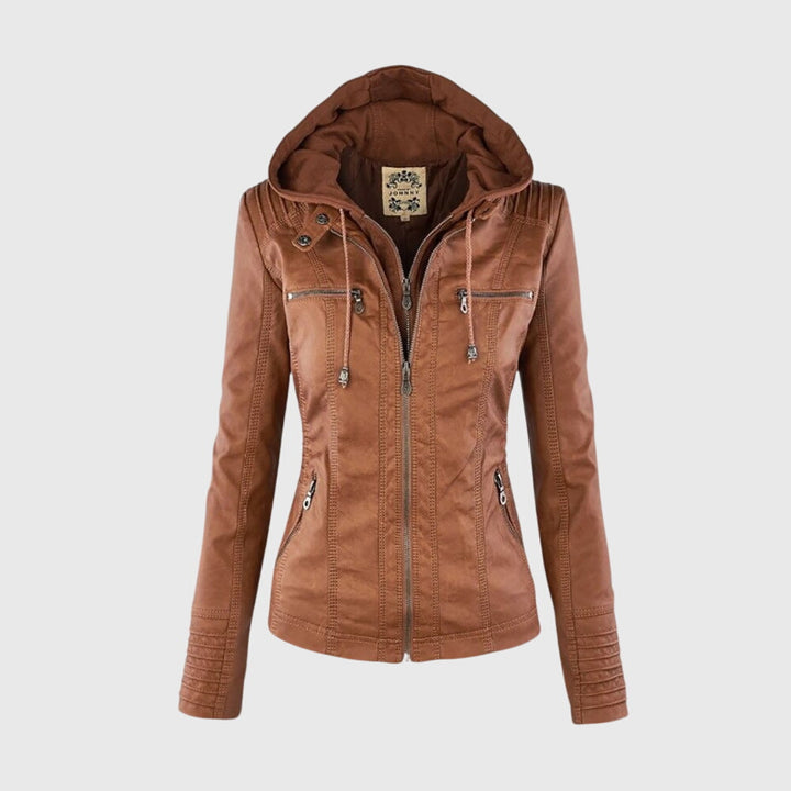 Przytula™ | KAROLINE Stylowa i unikalna skórzana kurtka